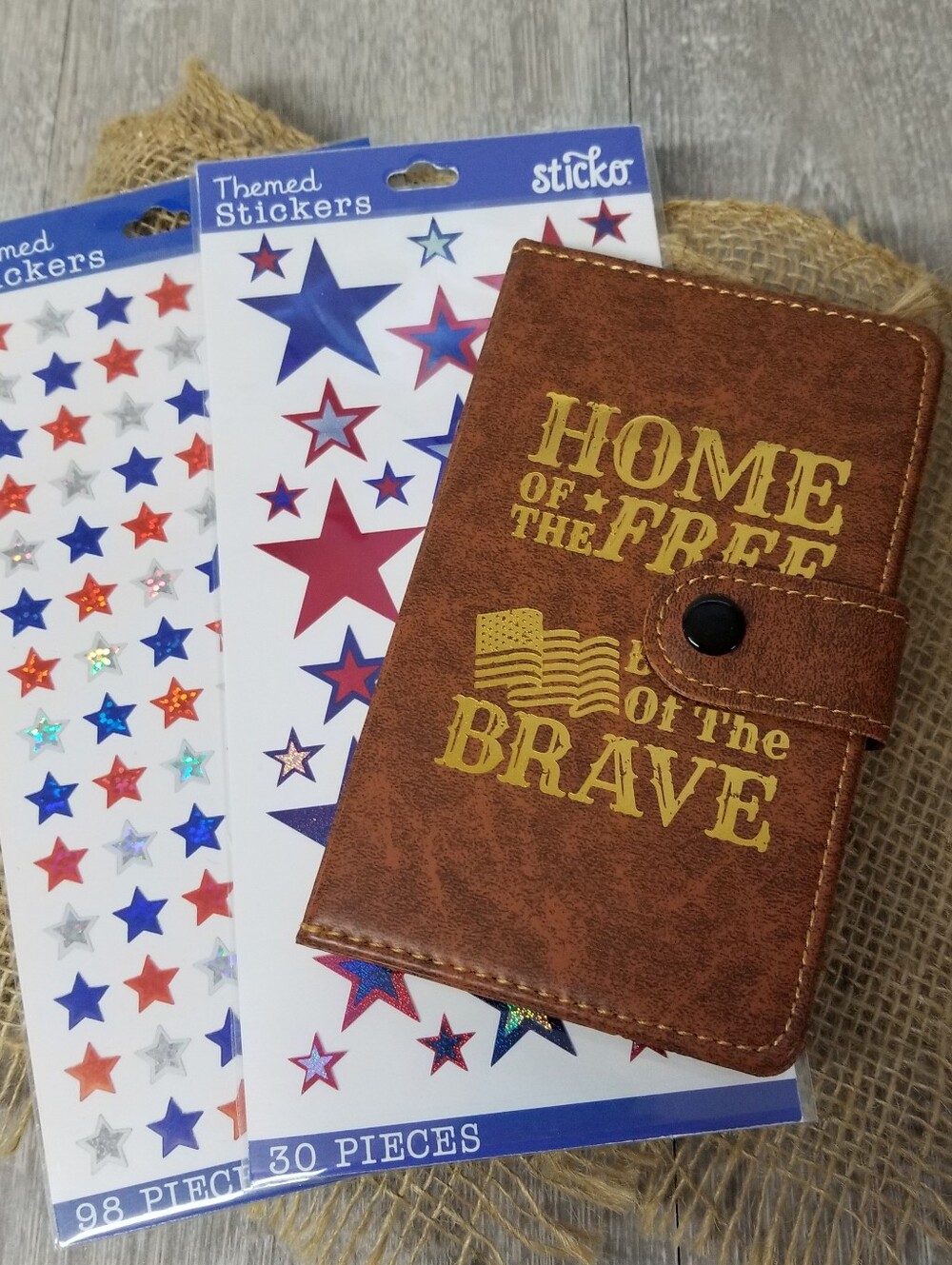 Patriotic Pocket Journal/memo Book Bundle